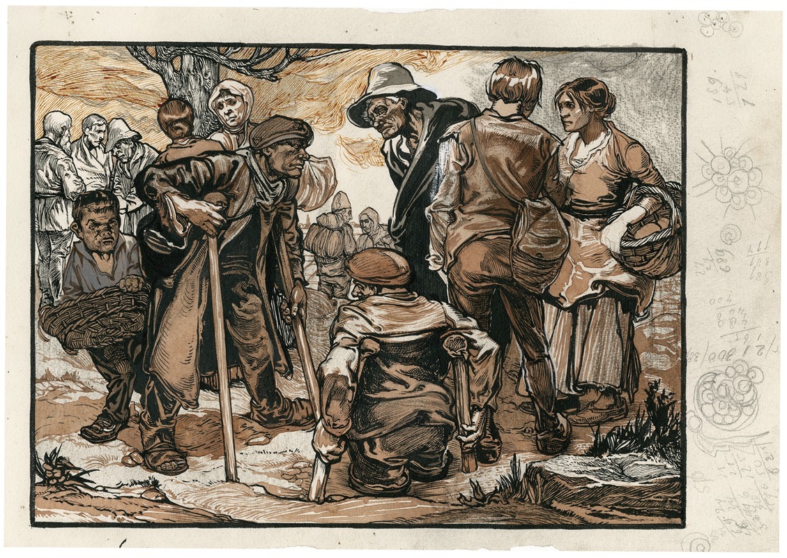 Johannes Josephus Aarts - Beggars and cripples