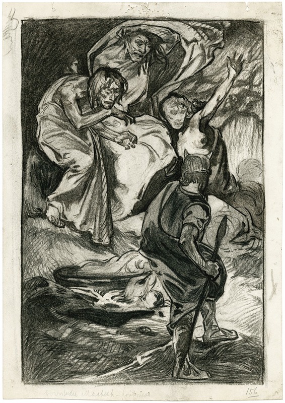 Johannes Josephus Aarts - Macbeth en de drie heksen