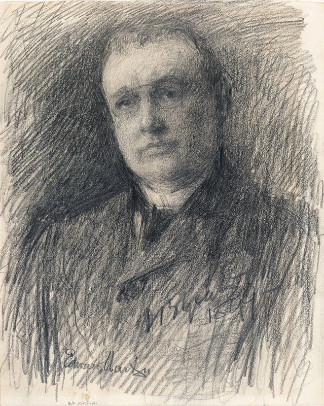John Butler Yeats - Edward Martyn (1859-1923), Philanthropist and Playwright