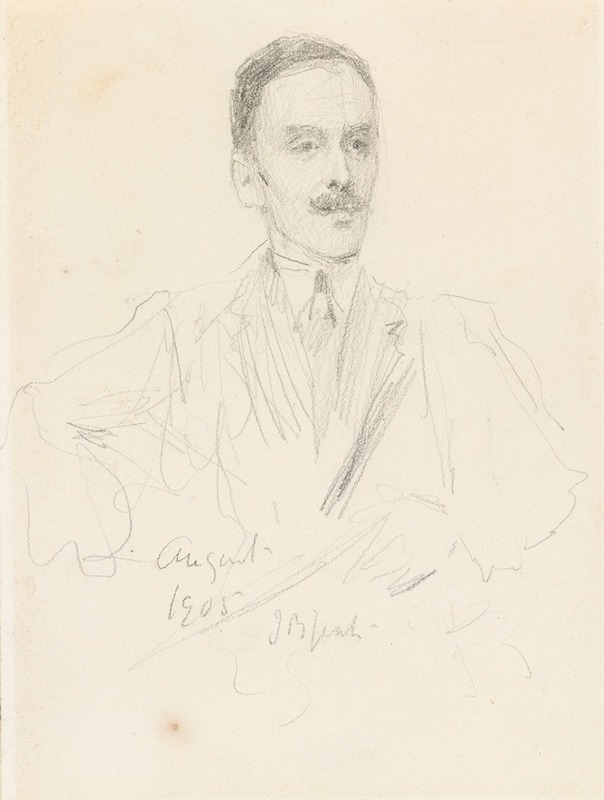 John Butler Yeats - Sir Hugh Lane (1875-1915), later Director of the National Gallery of Ireland