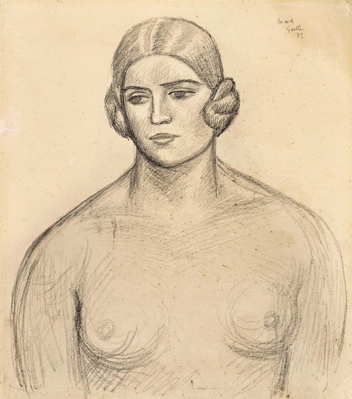 Mark Gertler - Portrait of a Woman