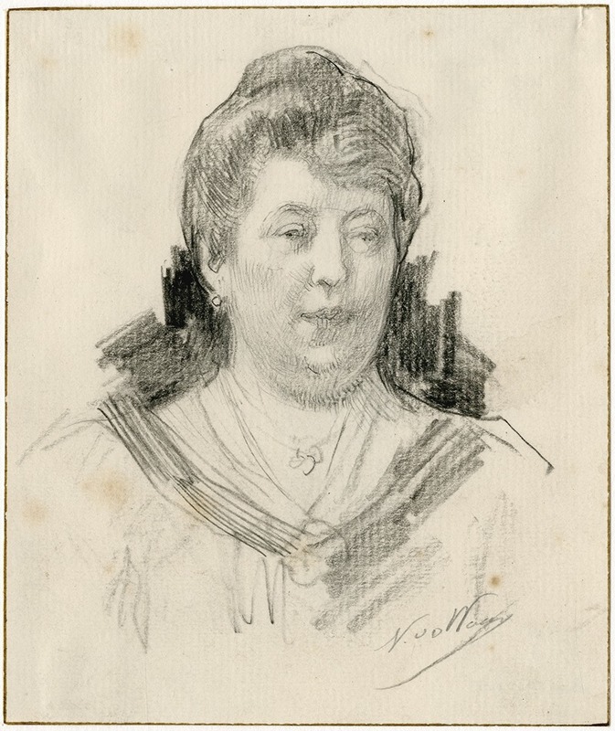 Nicolaas van der Waay - Mevrouw Slagmulder, verzamelaarster