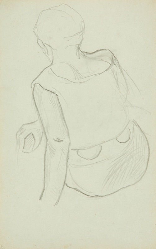 Paul Gauguin - Femme tahitienne de dos
