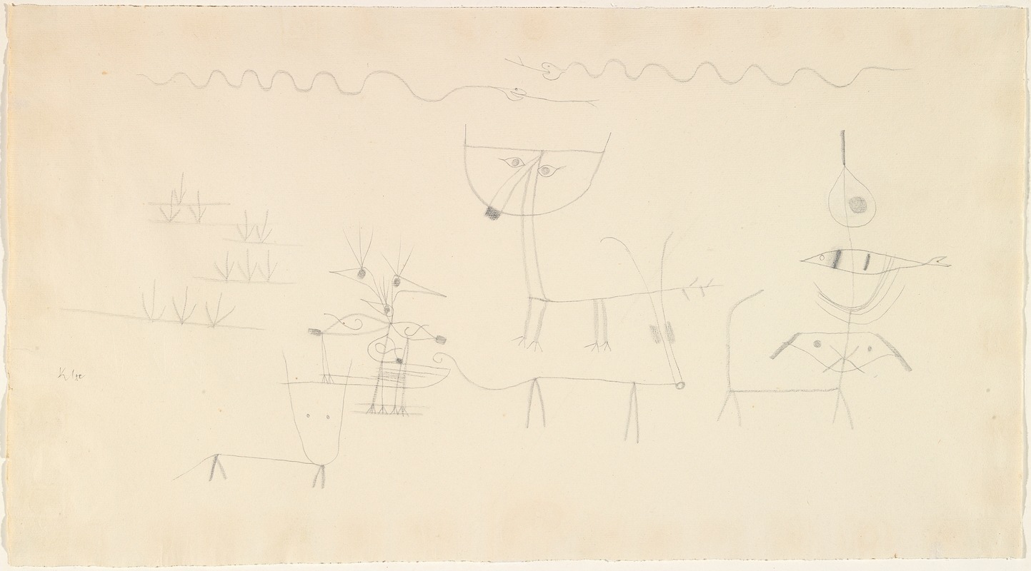 Paul Klee - Tiergarten
