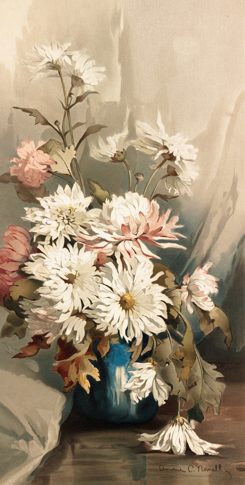 Annie Nowell - Chrysanthemums No. 5