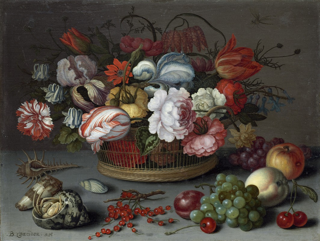 Balthasar van der Ast - Basket of Flowers