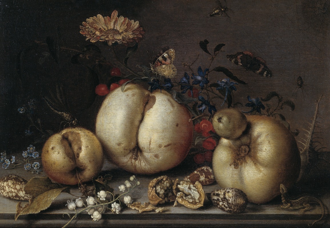 Balthasar van der Ast - Still Life with Fruit and Shells