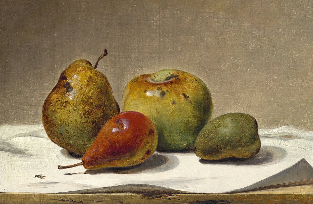 David Johnson - Three Pears and an Apple