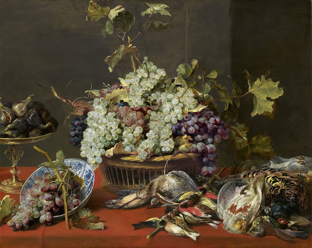 Frans Snyders - Still Life with Grapes and Game