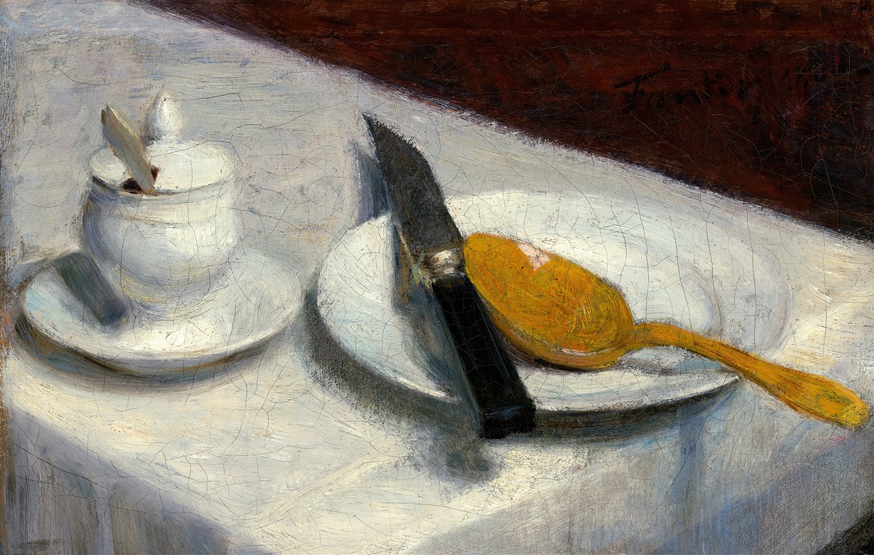 Henri Fantin-Latour - Still Life with Mustard Pot