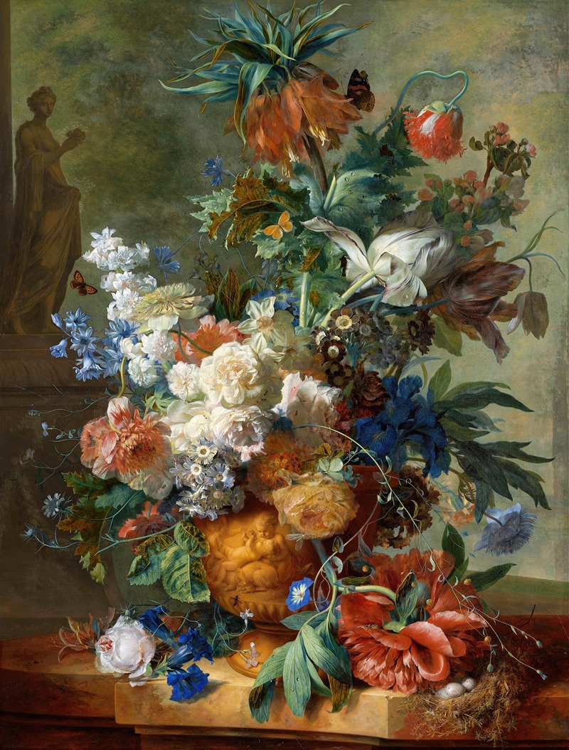 Jan van Huysum - Still Life with Flowers