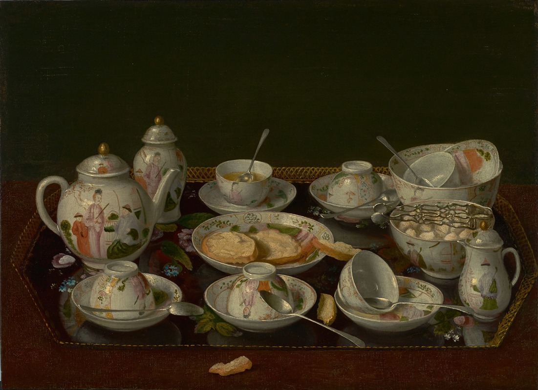 Jean-Etienne Liotard - Still Life, Tea Set