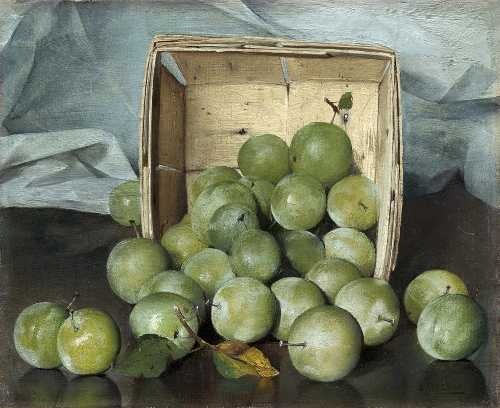 Joseph Decker - Green Plums