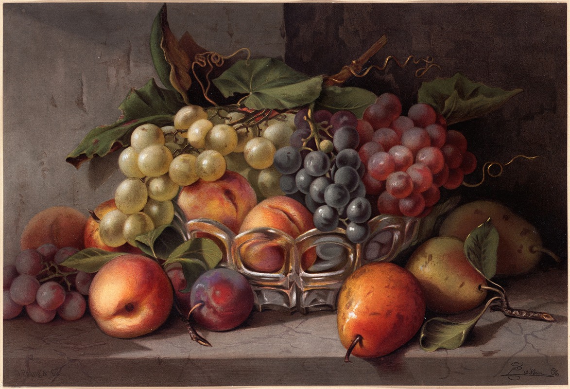 Louis Prang - Autumn Fruit