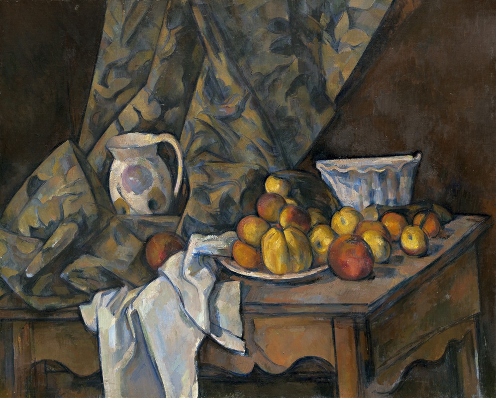 Paul Cézanne - Still Life with Apples and Peaches