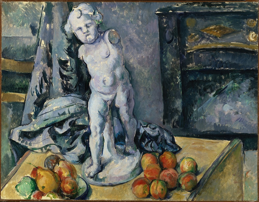 Paul Cézanne - Still Life with Statuette