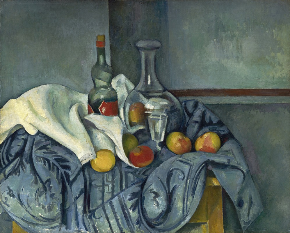 Paul Cézanne - The Peppermint Bottle