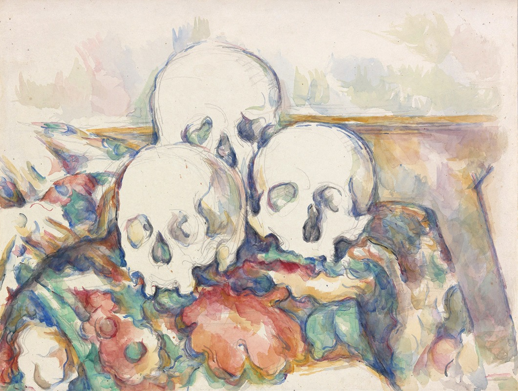 Paul Cézanne - The Three Skulls