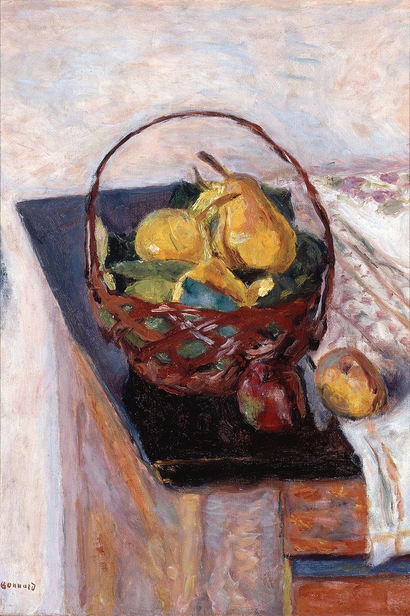 Pierre Bonnard - The Basket of Fruit