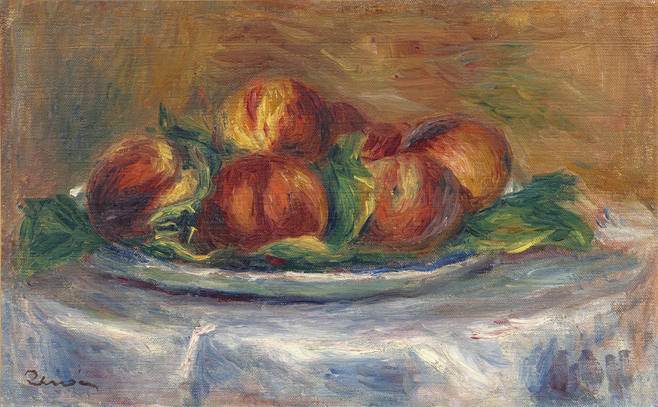 Pierre-Auguste Renoir - Peaches on a Plate