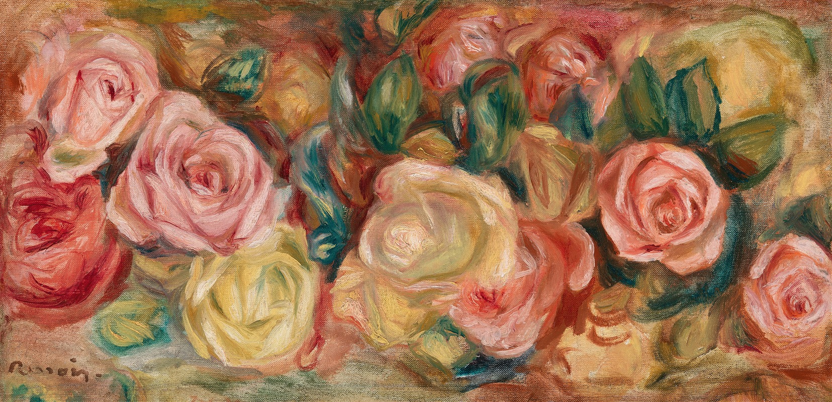 Pierre-Auguste Renoir - Roses (Roses)