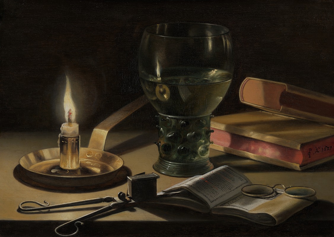 Pieter Claesz - Still Life with Lighted Candle