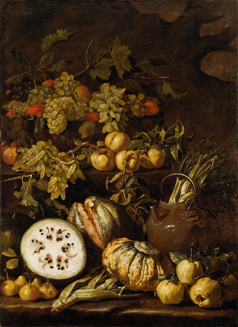 Pietro Paolo Bonzi - Still Life with Fruit