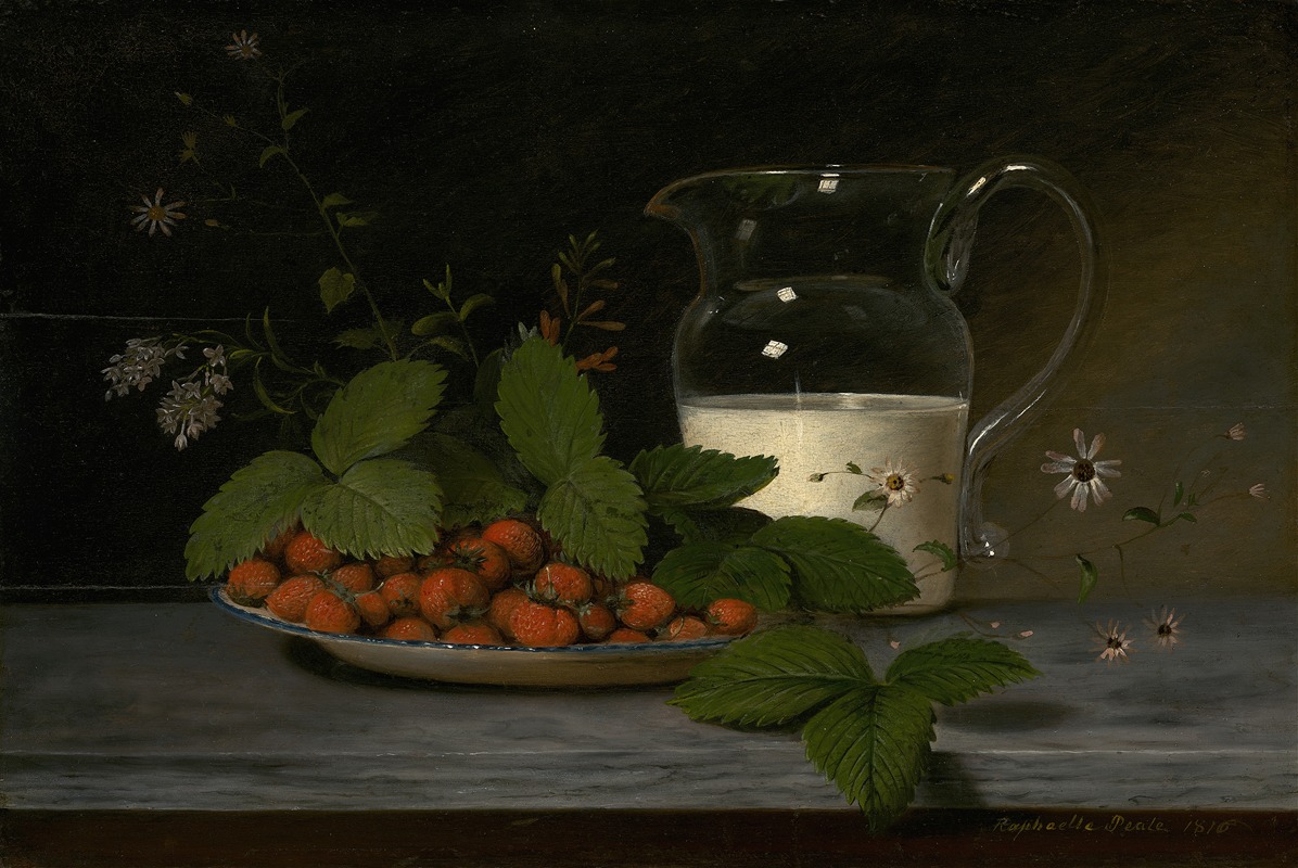 Raphaelle Peale - Strawberries and Cream
