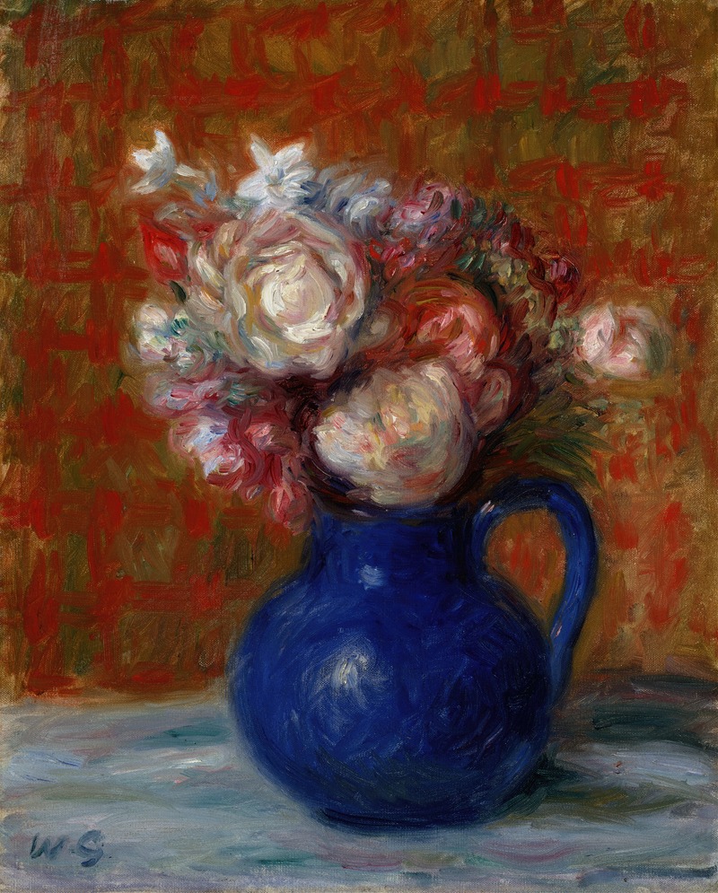 William James Glackens - Still life “French Bouquet”