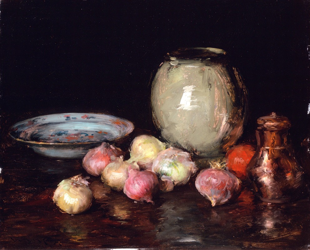 William Merritt Chase - Just Onions