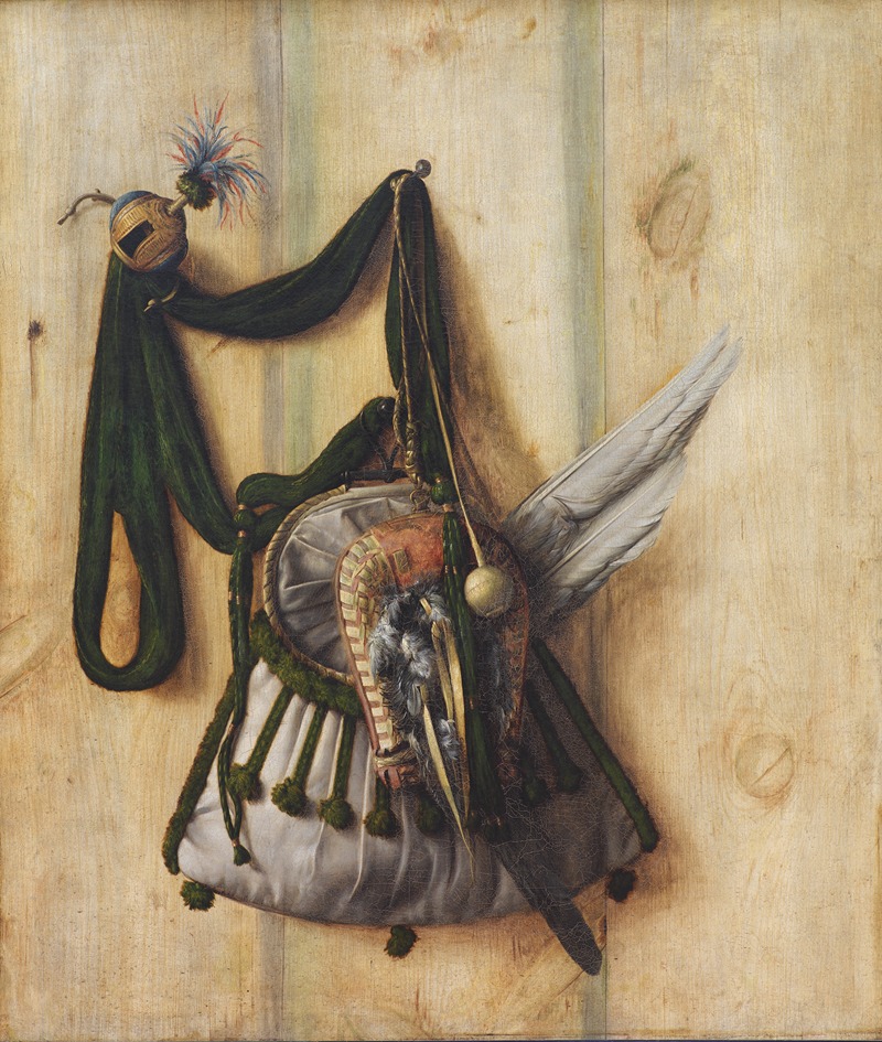 Cornelius Norbertus Gijsbrechts - Trompe L’oeil With Falconer’s Bag And Other Equipment For Falconry
