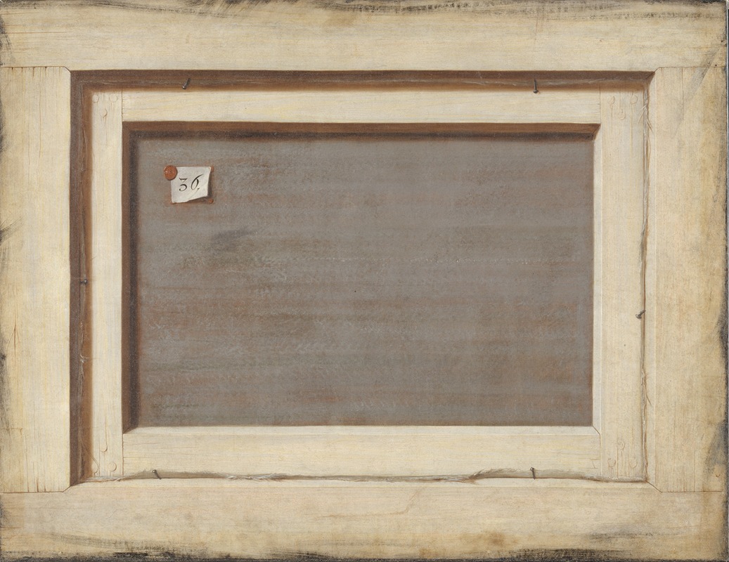 Cornelius Norbertus Gijsbrechts - Trompe L’oeil. The Reverse Of A Framed Painting