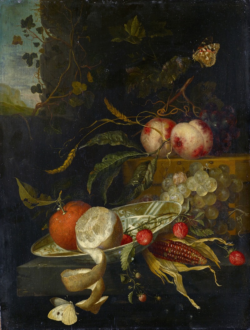 Jacob van Walscapelle - Fruit Piece, Still Life