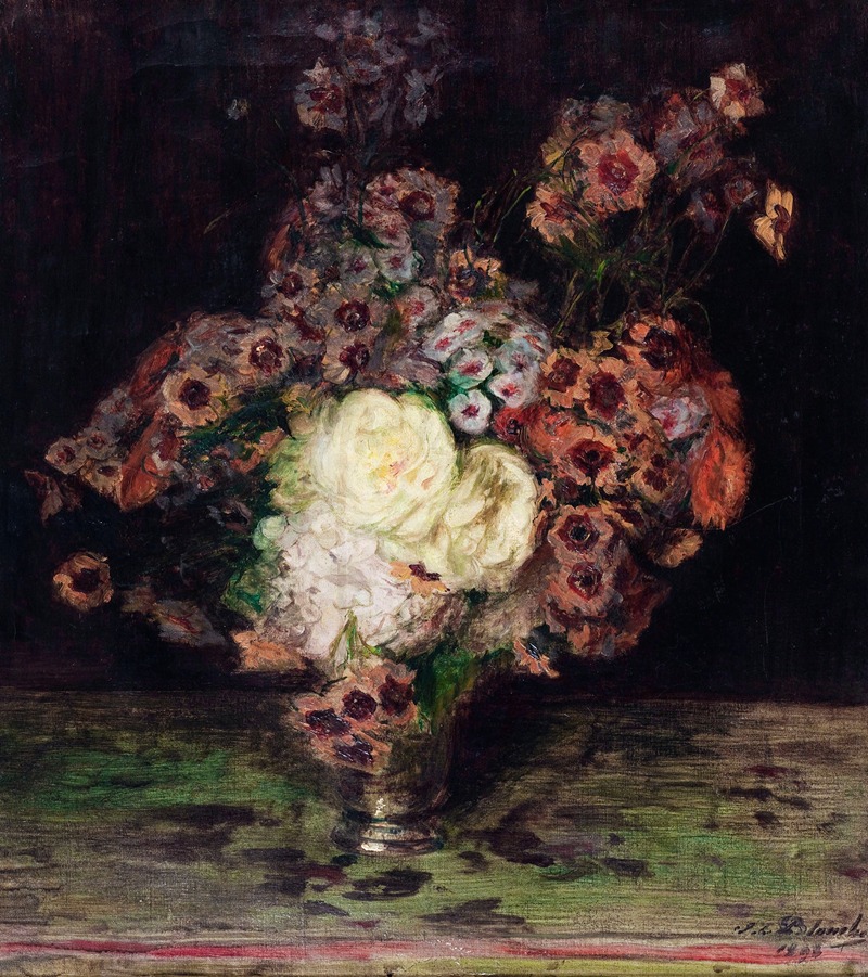 Jacques-Émile Blanche - Fleurs Dans Un Vase
