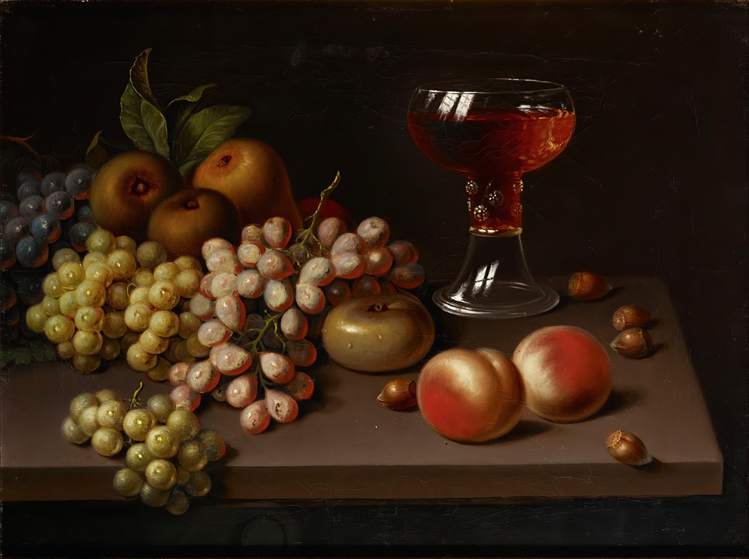 Johan Erik Lindh - Still Life With Fruit, Copy After Jac. Stockmann