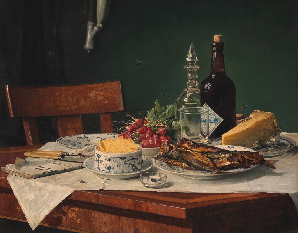 Oluf August Hermansen - Et Frokostbord