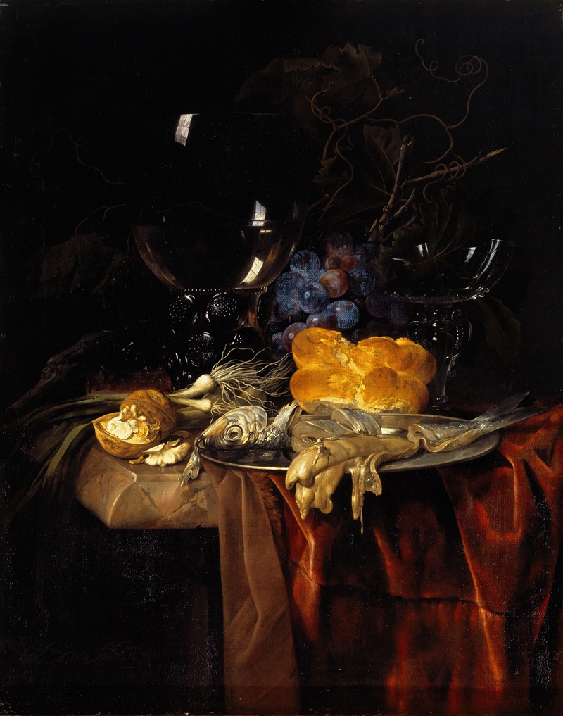 Willem van Aelst - Das Frühstück