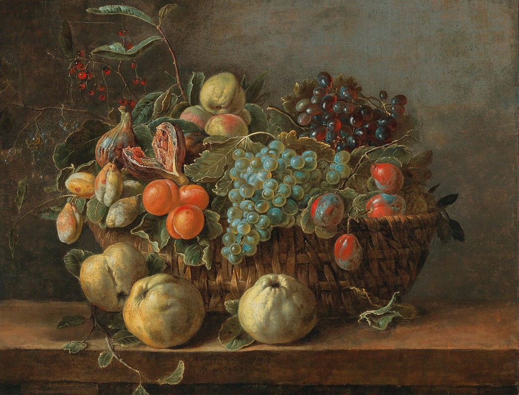 Adriaen van Utrecht - Still life of fruit