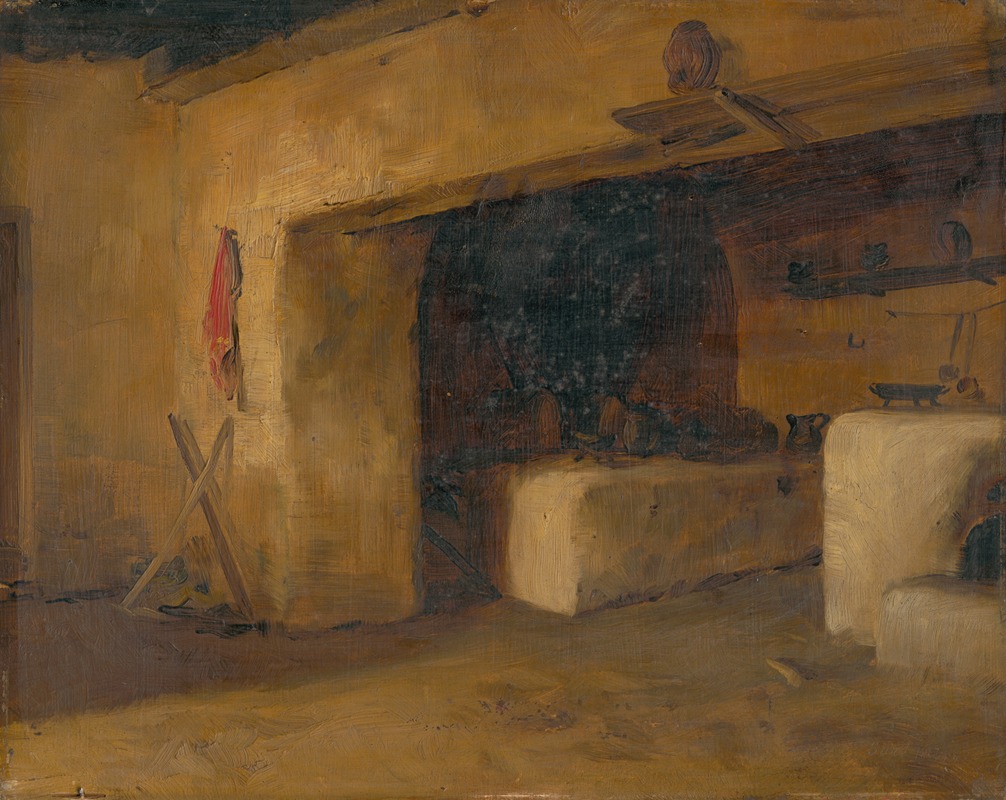 Eduard Ballo - Cottage Interior