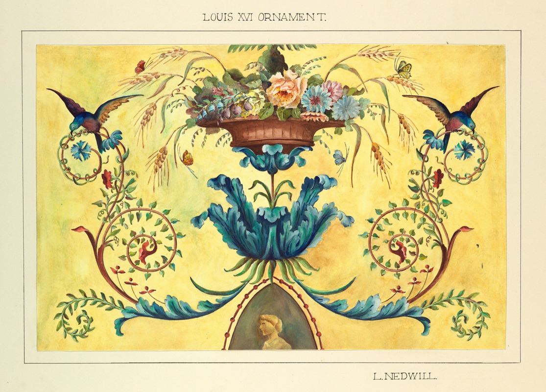 Elizabeth A. Nedwill - Louis XIV Ornament II