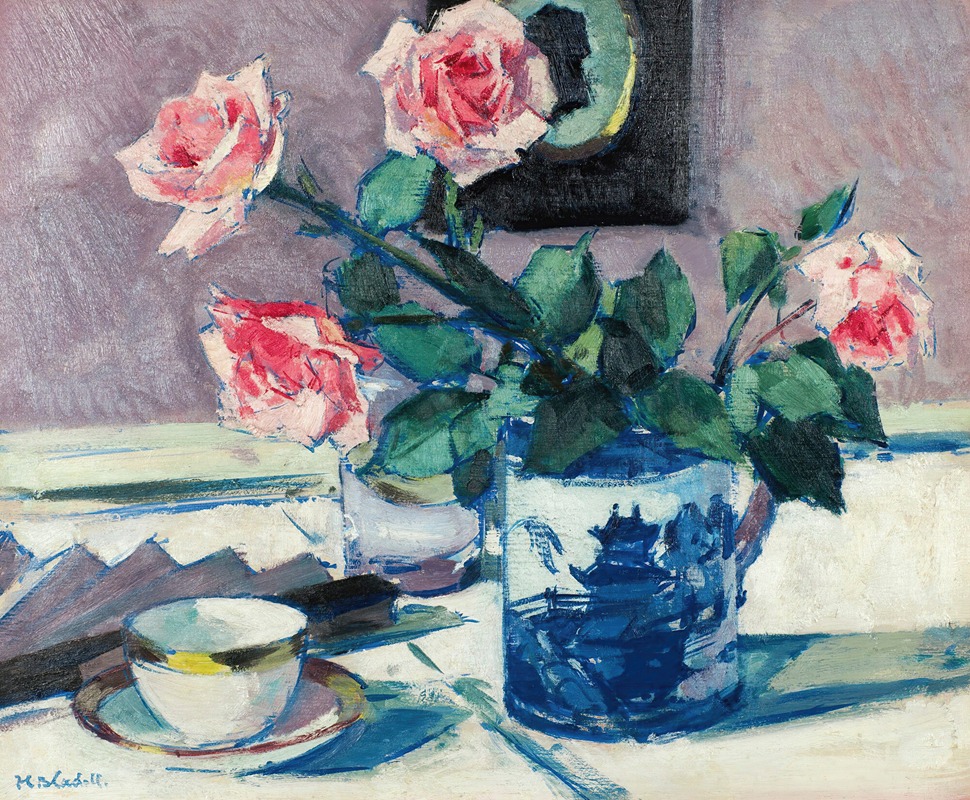 Francis Campbell Boileau Cadell - Pink Roses