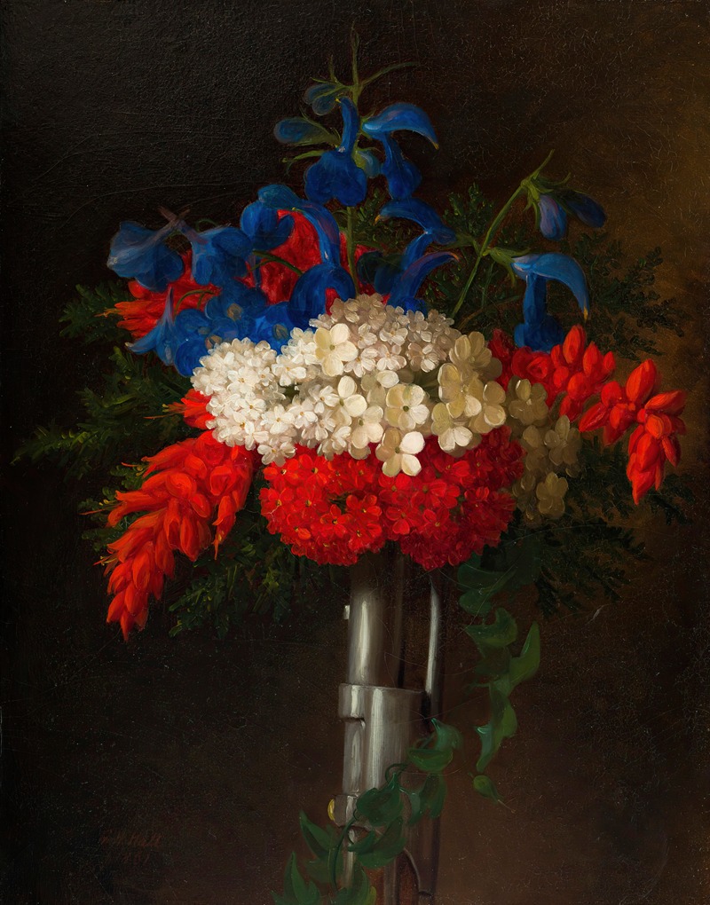 George Henry Hall - Patriotic Bouquet
