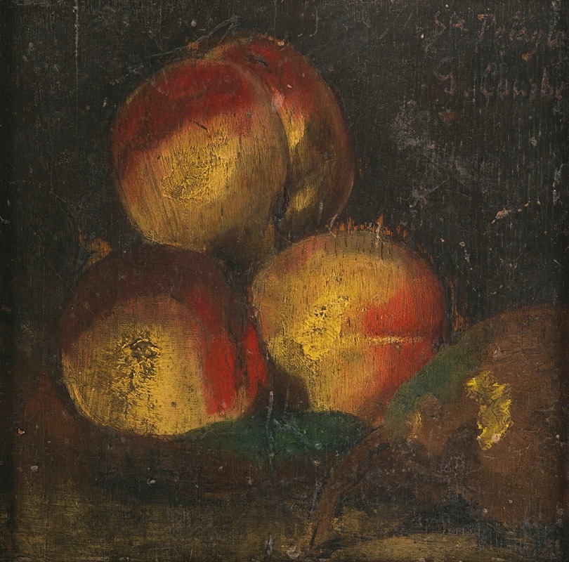 Gustave Courbet - Nature Morte Aux Trois Peches Et A La Poire