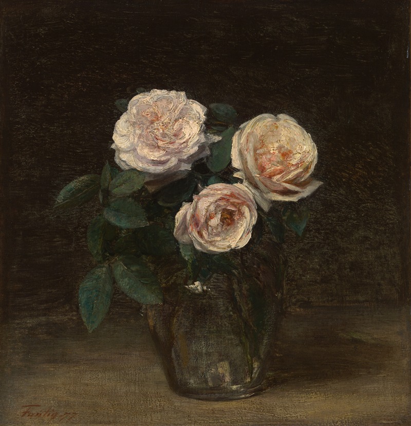 Henri Fantin-Latour - Still Life with Roses
