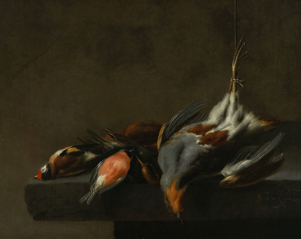 Jan Vonck - Still Life of Dead Birds
