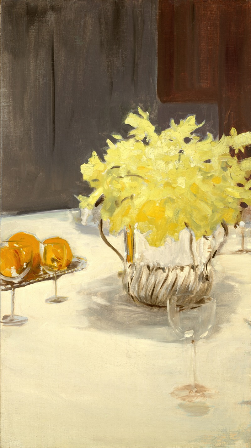 John Singer Sargent - Still Life with Daffodils