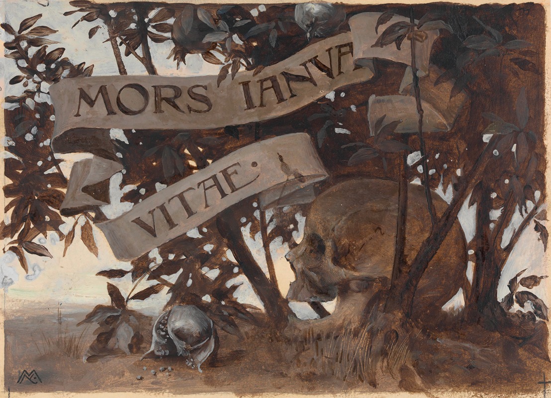 Koloman Moser - Mors Janua Vitae (Death is the gate to life)