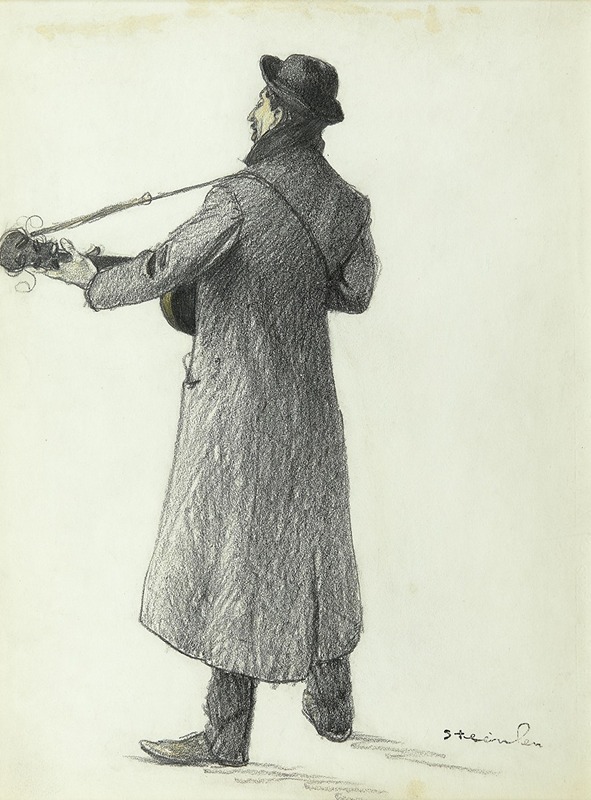 Théophile Alexandre Steinlen - Musicien des rues