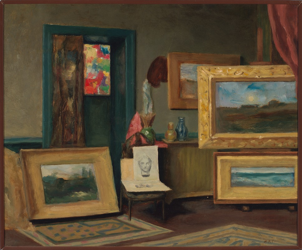 Marie P. Castegnier - Dwight Tryon’s Studio