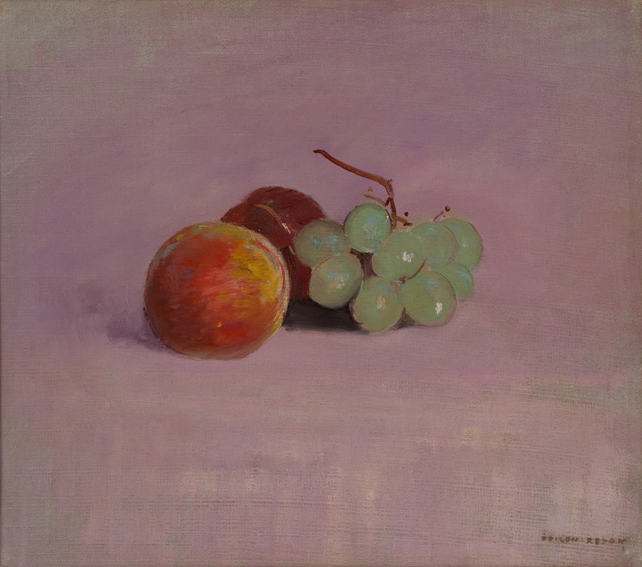 Odilon Redon - Still Life with Fruit